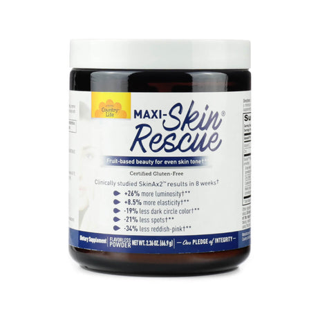 country life maxi-skin® rescue powder 2.36 ounces flavorless