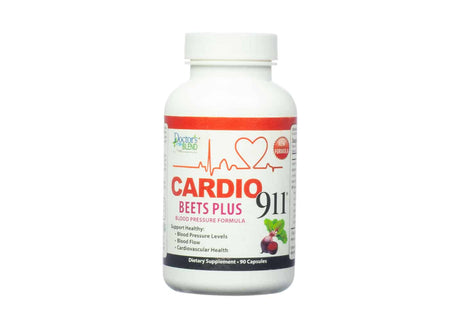 Doctor's Blend Cardio 911 Beets Plus Blood Pressure Support 90 capsules 30 day supply