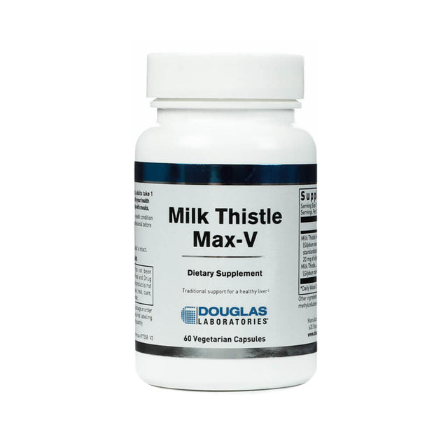 douglas laboratories milk thistle max-v 60 capsules