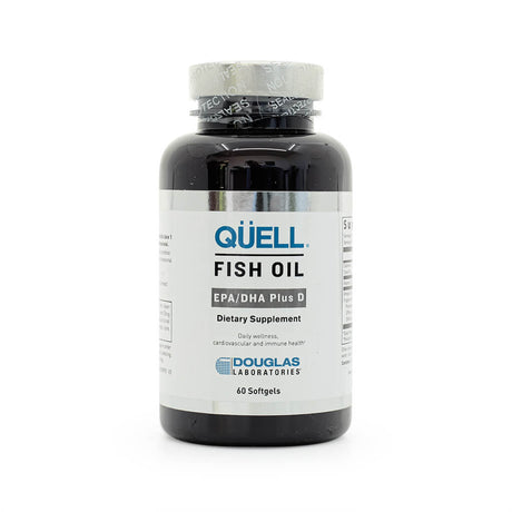 douglas laboratories quell fish oil epa/dha plus vitamin d 60 softgels