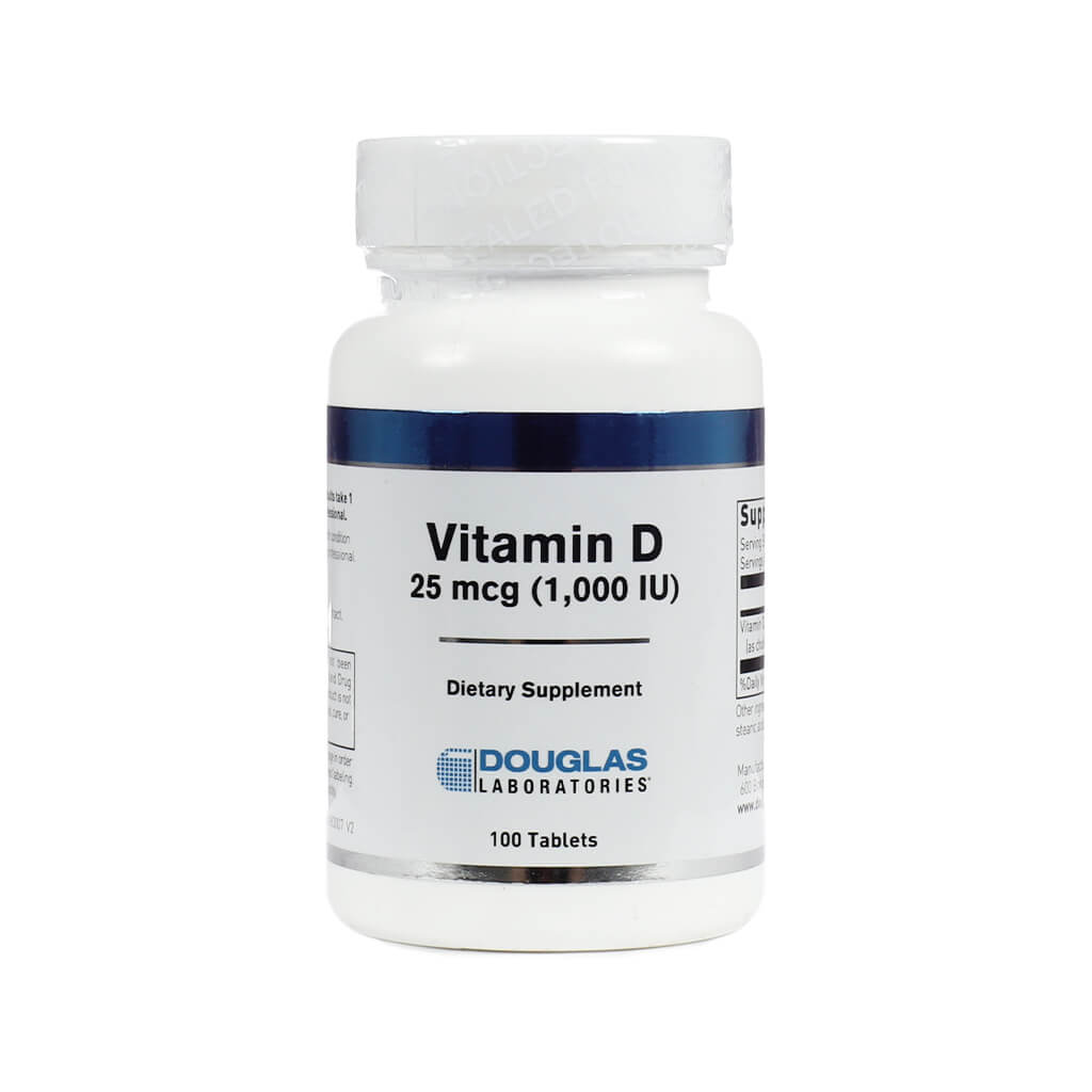 douglas laboratories vitamin d 1000iu 25mcg 100 tablets