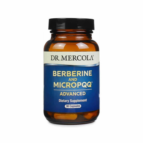 dr. mercola berberine and MicroPQQ advanced 30 capsules 30 day supply