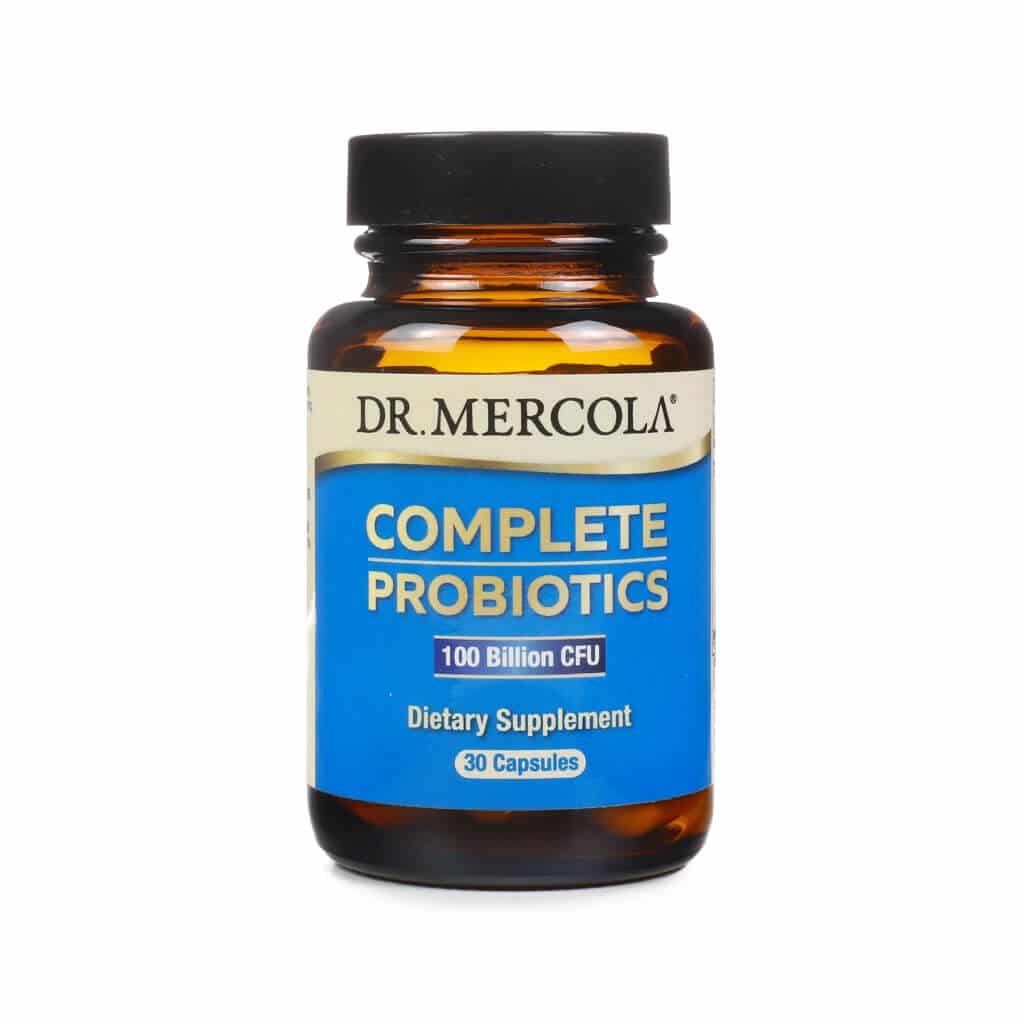 dr. mercola complete probiotics 100 billion cfu 30 capsules 30 day supply