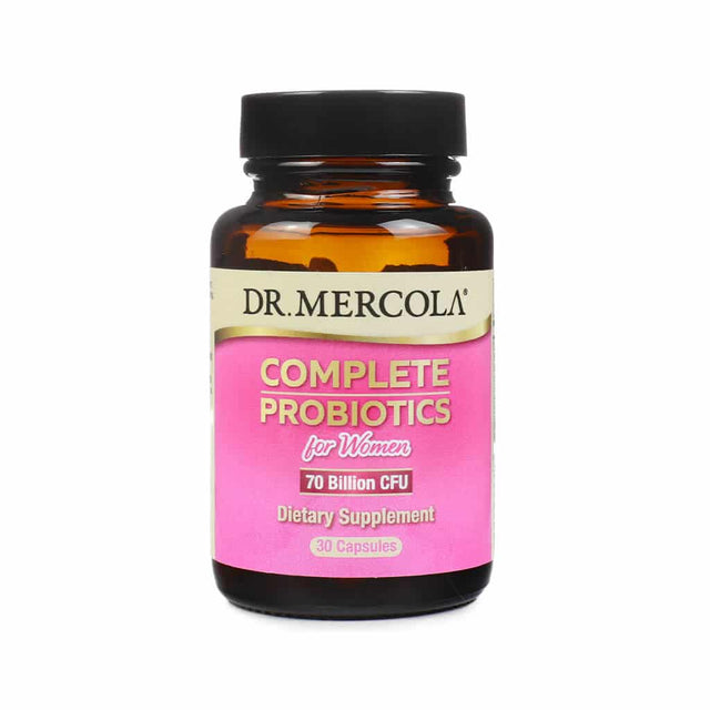 dr. mercola complete probiotics for women 30 capsules 30 day supply