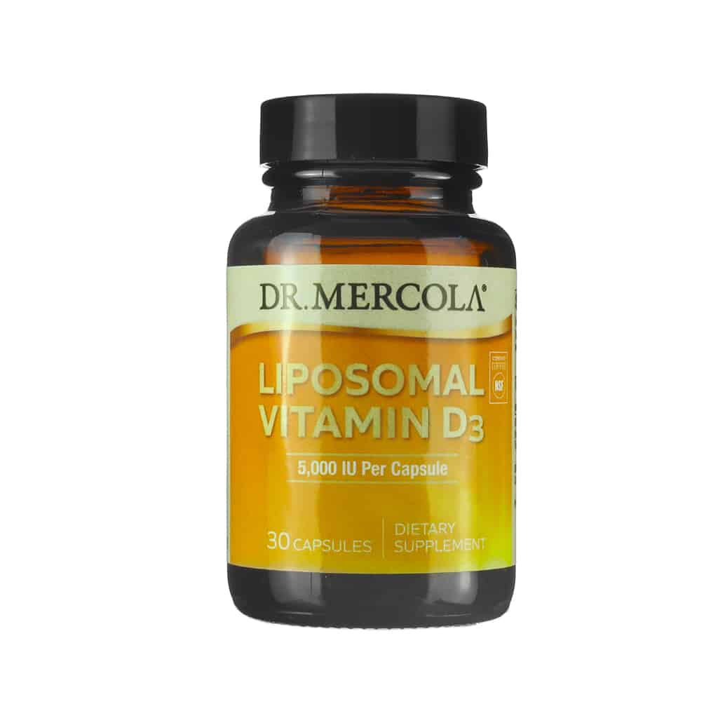 Dr. Mercola Liposomal Vitamin D3 5,000 IU Vitamin D The Healthy Place