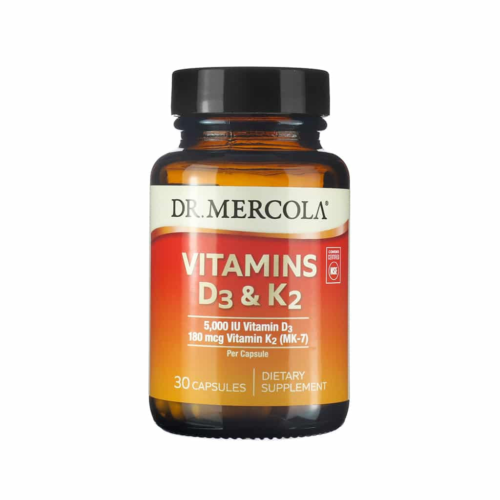 dr mercola vitamins d3 & k2 30 capsules 30 day supply