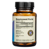 Side view of Dr. Mercola H2 Molecular Hydrogen bottle showing the Supplement Facts panel for 30 tablets, listing 80 mg of magnesium and other inactive ingredients.