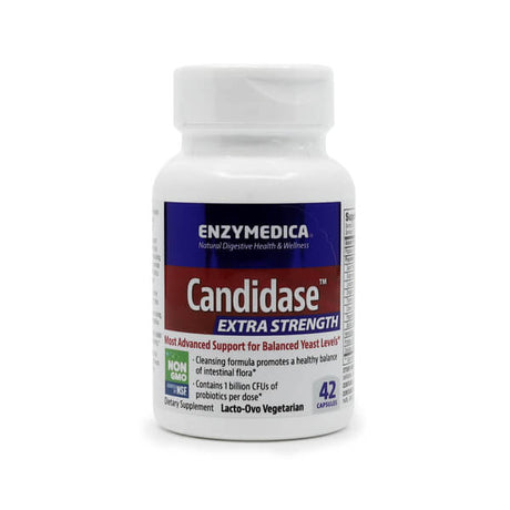 enzymedica candidase extra strength 42 capsules