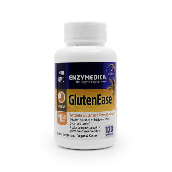 enzymedica glutenease 120 capsules