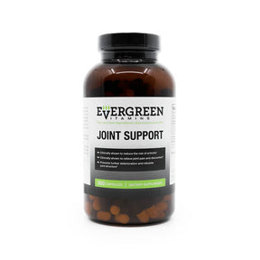 EverGreen Joint Support 300 capsules in amber bottle with black cap and white label