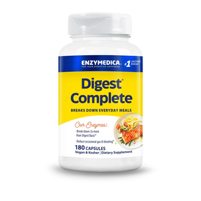 Enzymedica Digest Complete 180 capsules bottle front label