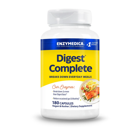 Enzymedica Digest Complete 180 capsules bottle front label
