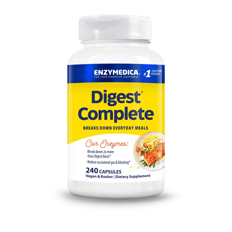 Enzymedica Digest Complete 240 capsules bottle front label