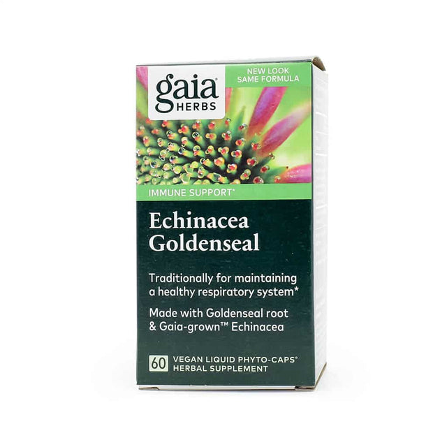 gaia herbs echinacea goldenseal 60 capsules