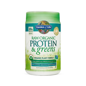 garden of life organic raw protein and greens lightly sweet 651 grams 22.92 ounces 20 servings