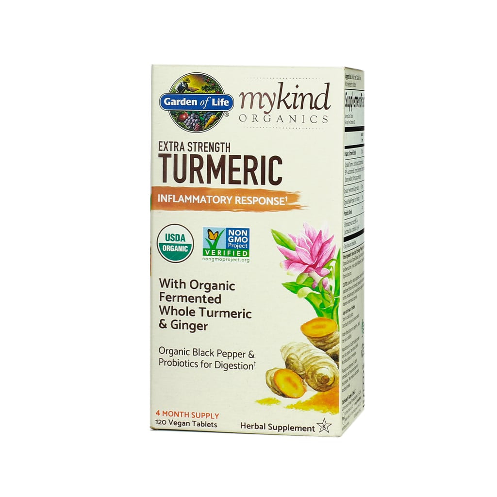 Garden of Life mykind Organics Herbal Turmeric Extra Strength