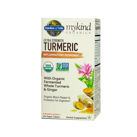 Garden of Life mykind Organics Herbal Turmeric Extra Strength