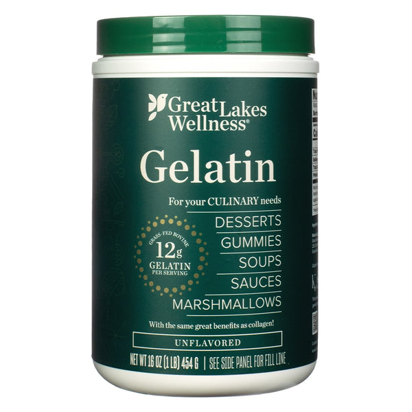 beef gelatin and glutathione Great Lakes Unflavored Beef Gelatin Powder | 16 oz