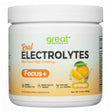 Great Naturally Real Electrolytes Focus+ Powder Orange 232g 28 day supply