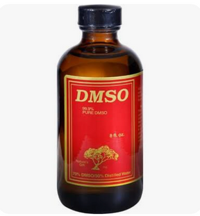 Nature's Gift DMSO 70% liquid, 8 fl oz amber glass bottle (70% DMSO / 30% distilled water)