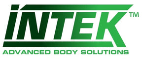 Intek Nutrition Products logo with green INTEK text and Advanced Body Solutions tagline