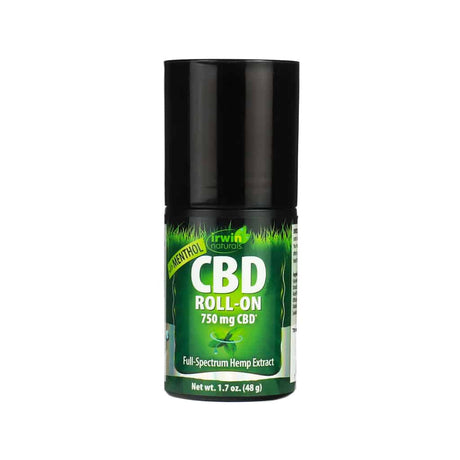 irwin naturals cbd roll on 750mg cbd menthol 1.7 ounces