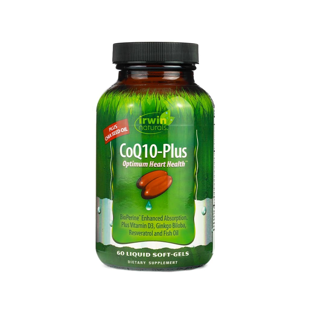 irwin naturals coq10 plus 60 liquid soft gels 30 day supply