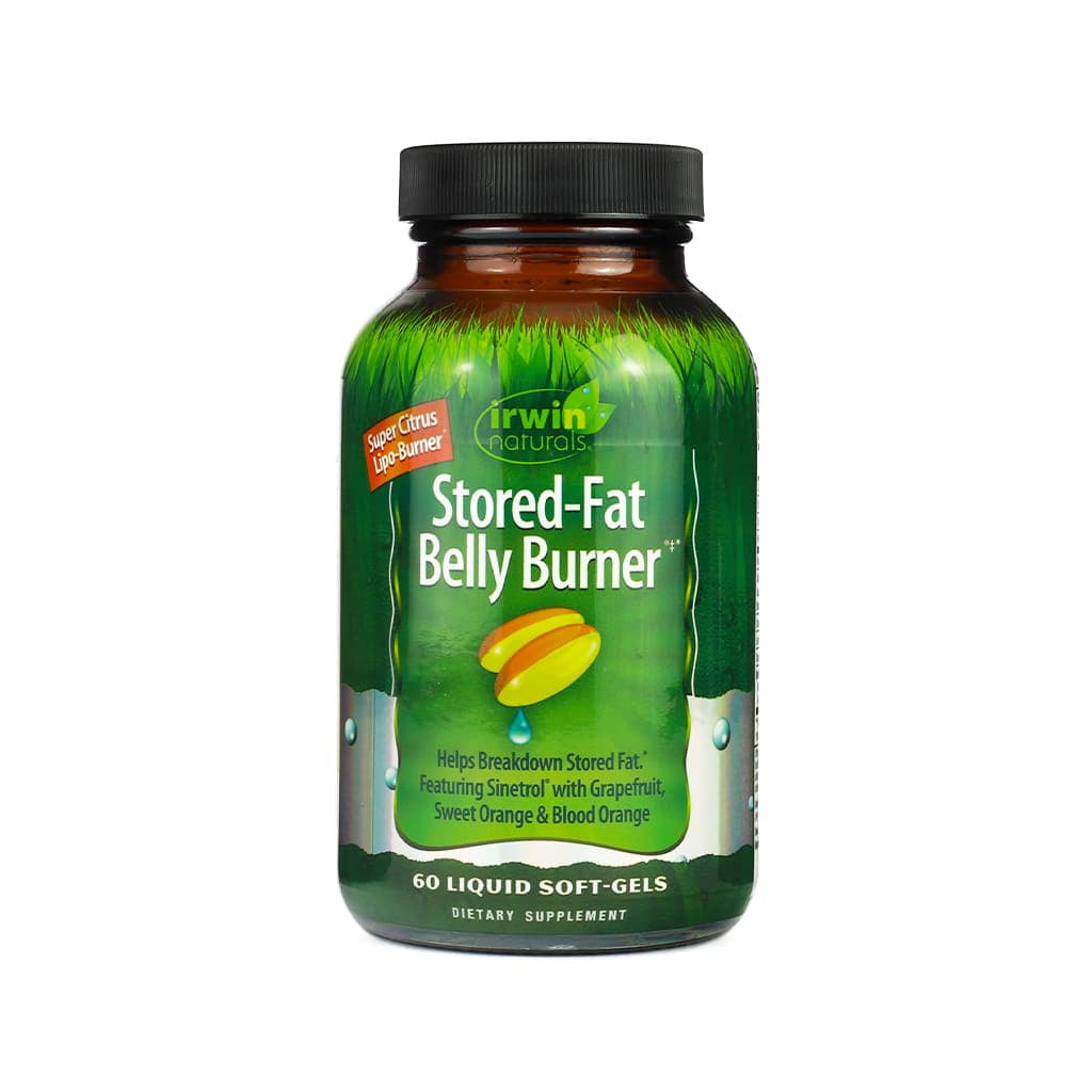 irwin naturals stored-fat belly burner 60 softgels 20 day supply