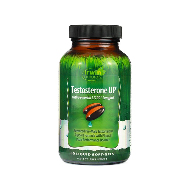 irwin naturals testosterone up 60 softgels 20 day supply