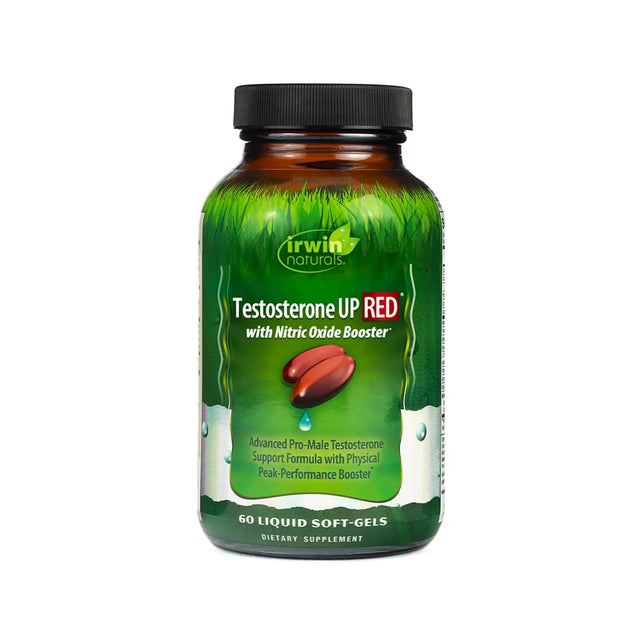 irwin naturals testosterone up red 60 softgels 15 day supply