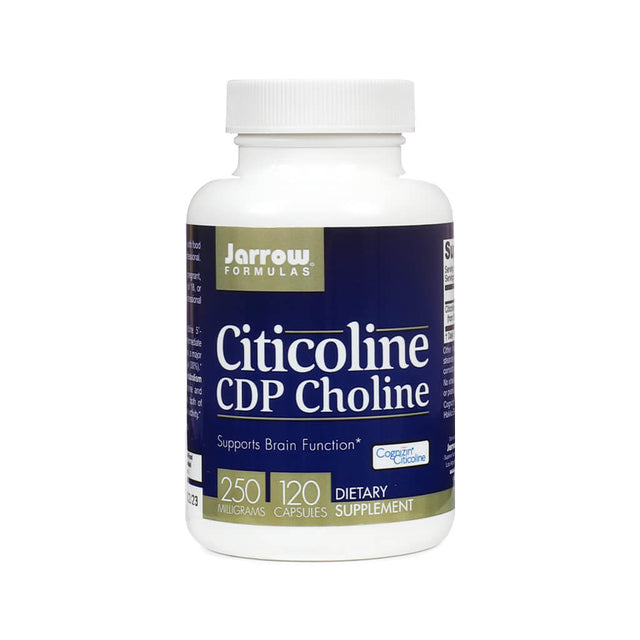 jarrow formulas citicoline (cdp choline) 120 capsules