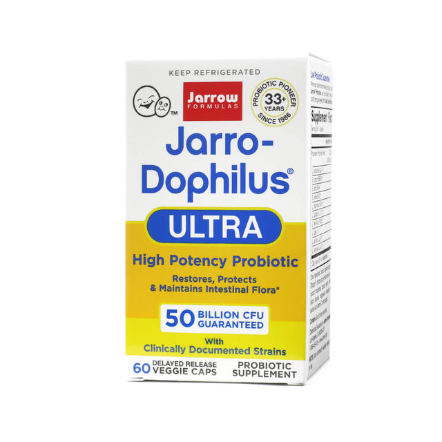 jarrow formulas jarro-dophilus® ultra 60 capsules 50 billion cfu