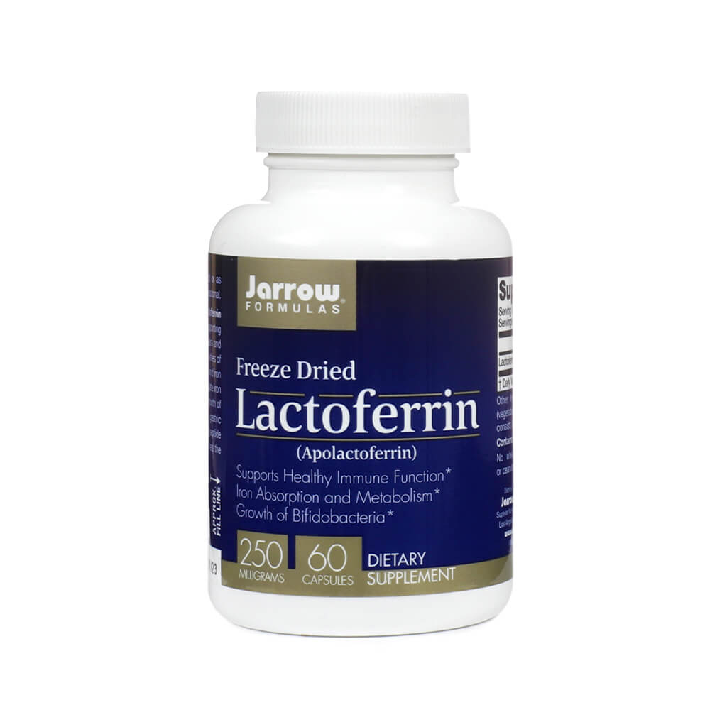 jarrow formulas lactoferrin 60 capsules