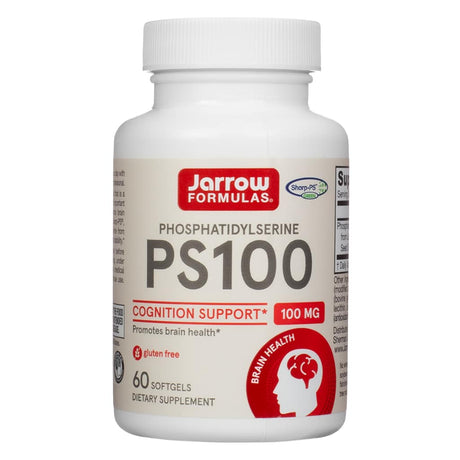 Jarrow Formulas PS-100 Phosphatidylserine 100mg 60 softgels