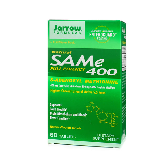 jarrow formulas sam-e 400mg 60 tablets