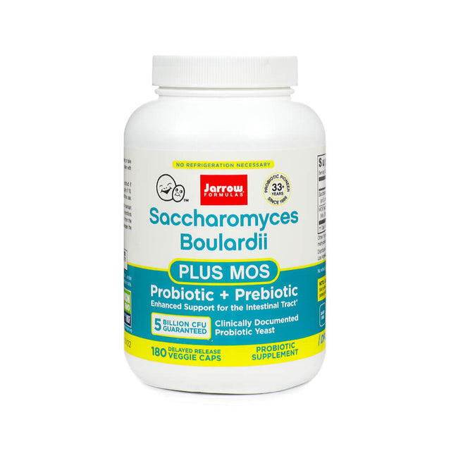 jarrow formulas saccharomyces boulardii + mos 180 capsules