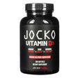 A bottle of Jocko Vitamin D3, featuring 360 softgels with 5000 IU per serving. Designed for immune support, bone health, and hormone function.