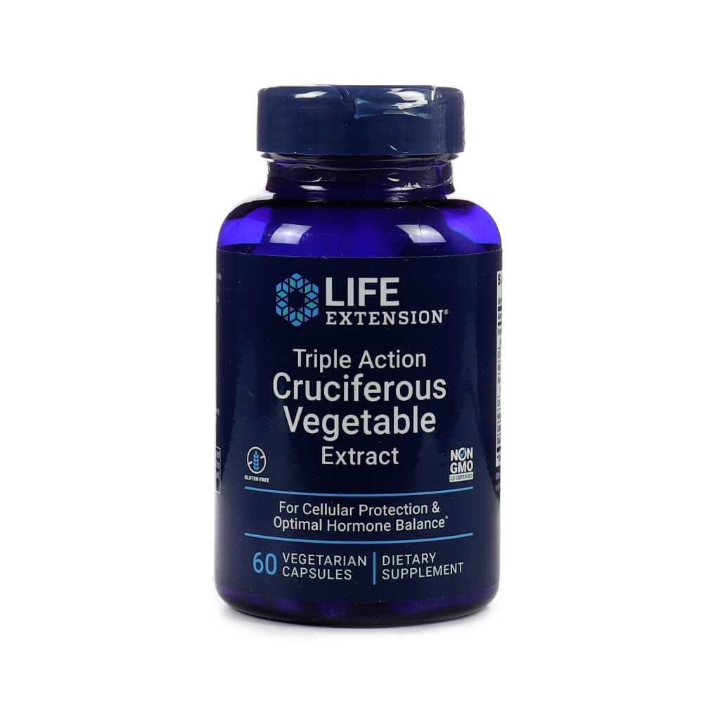 Life Extension Triple Action Cruciferous Vegetable Extract - The