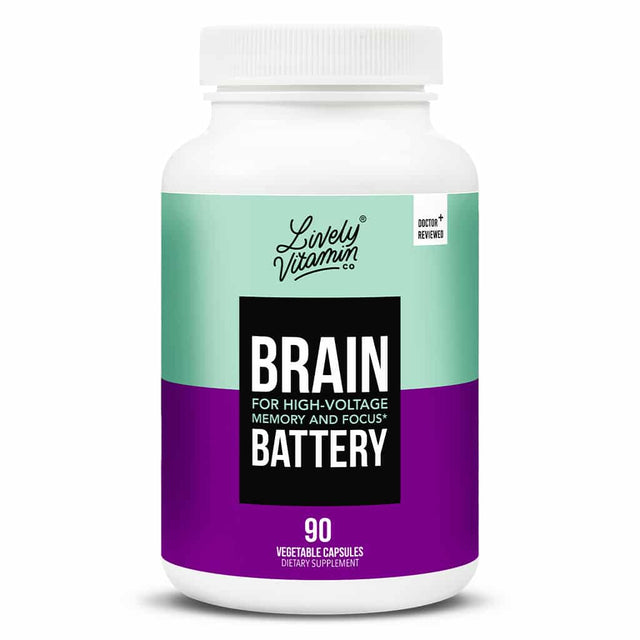 Lively Vitamin Co. Brain Battery 120 capsules