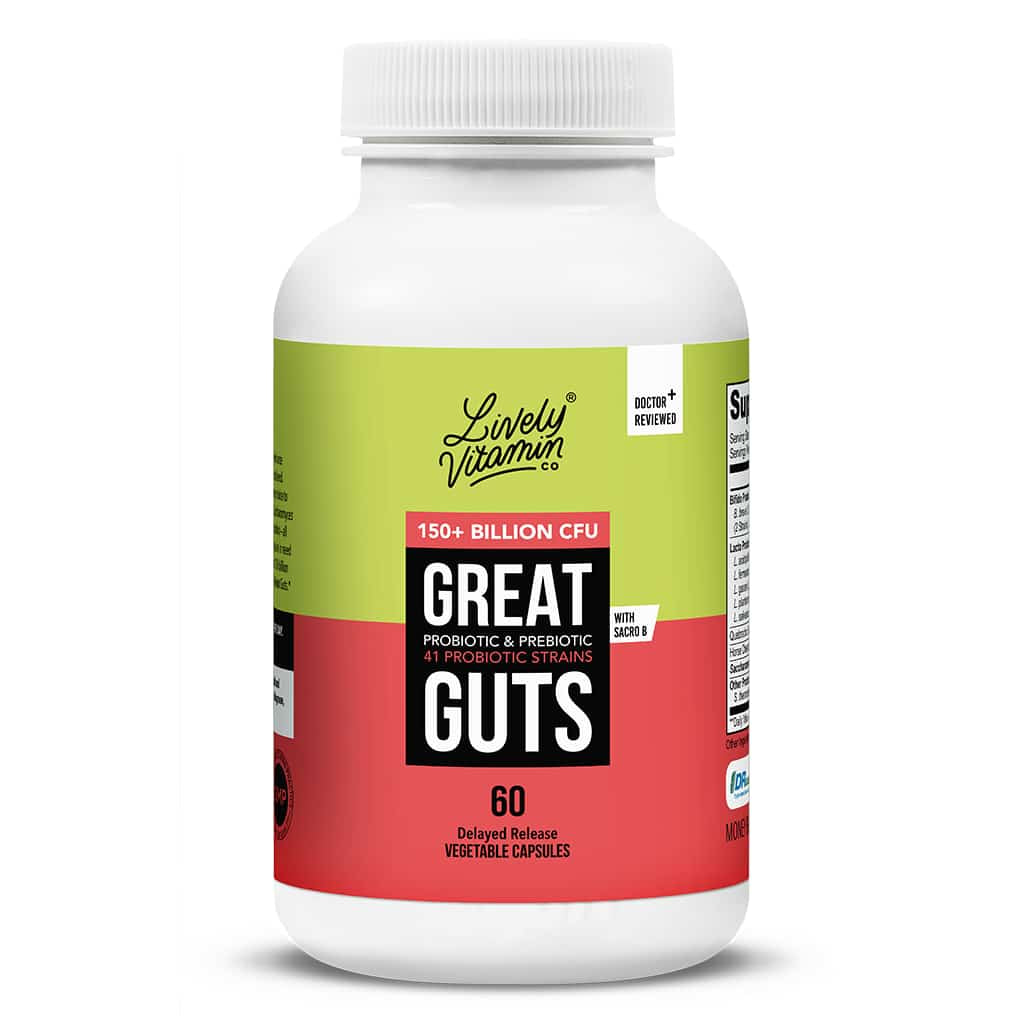 Gut-smart LIVE Pre & Probiotic - 60 Slow-Release Capsules | Health - View #7