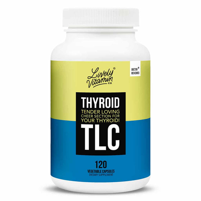 Lively Vitamin Co. Thyroid TLC 120 capsules 60-day supply