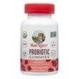 Front of MaryRuth's Organic Probiotic Gummies 60 count featuring vegan strawberry flavor and 5 billion CFU per serving. USDA Organic, Non-GMO Project Verified, and gluten-free with no gelatin.