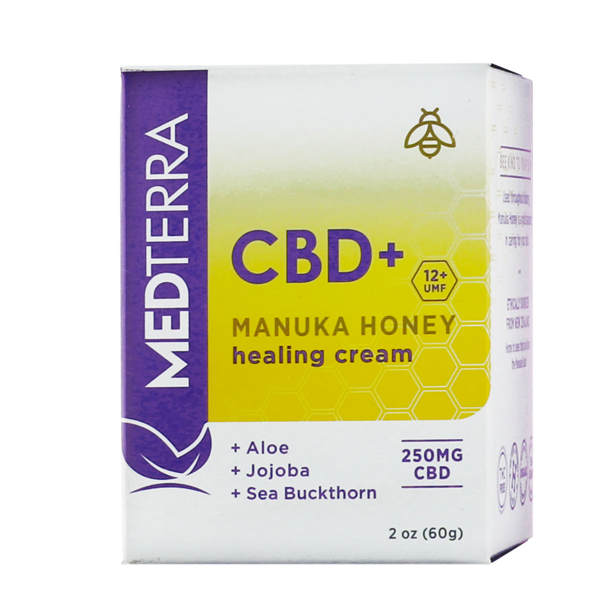 Medterra CBD Manuka Cream 250mg CBD 2 fluid ounces