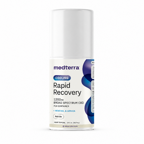 Medterra Cooling Rapid Recovery Cream with 2000 mg broad-spectrum CBD, menthol and arnica