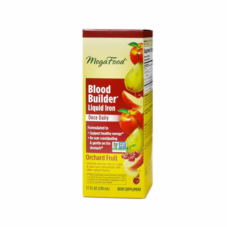 MegaFood Blood Builder® Liquid Iron Once Daily orchard fruit 7.7 fluid ounces