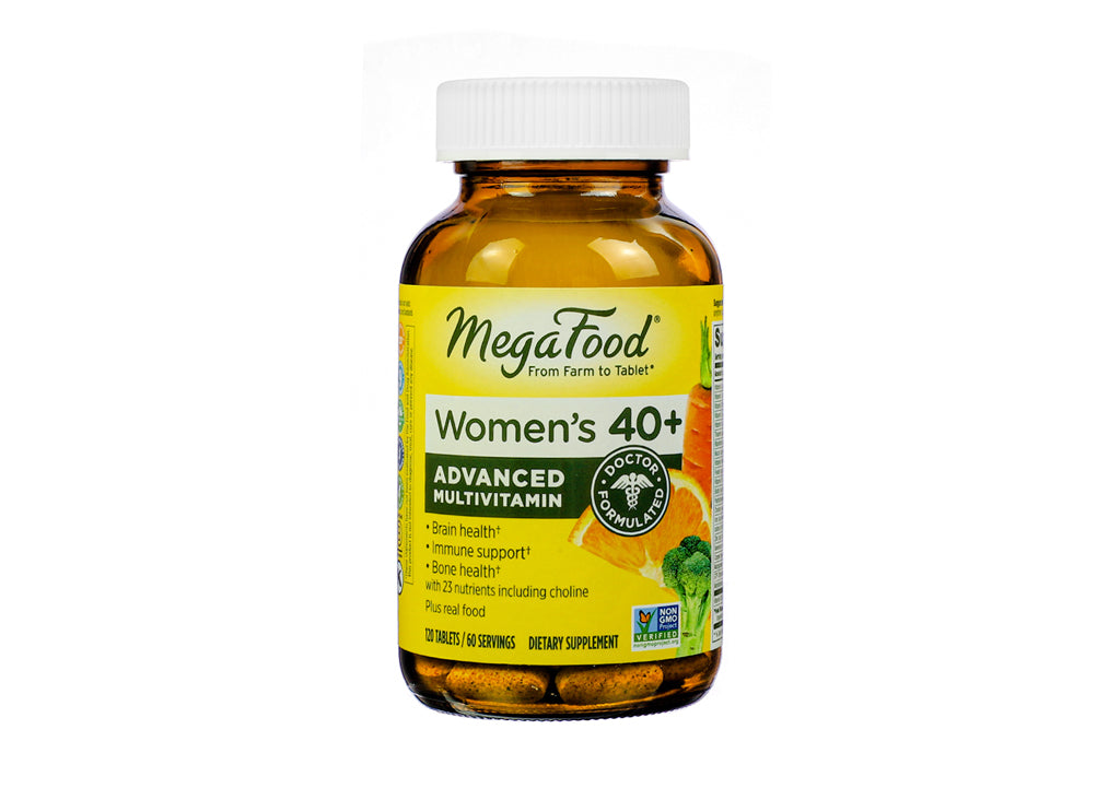 MegaFood Women’s 40+ Advanced Multivitamin 120 tablets 2 month supply