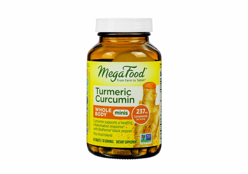 MegaFood Turmeric Curcumin Minis - Whole Body 60 tablets