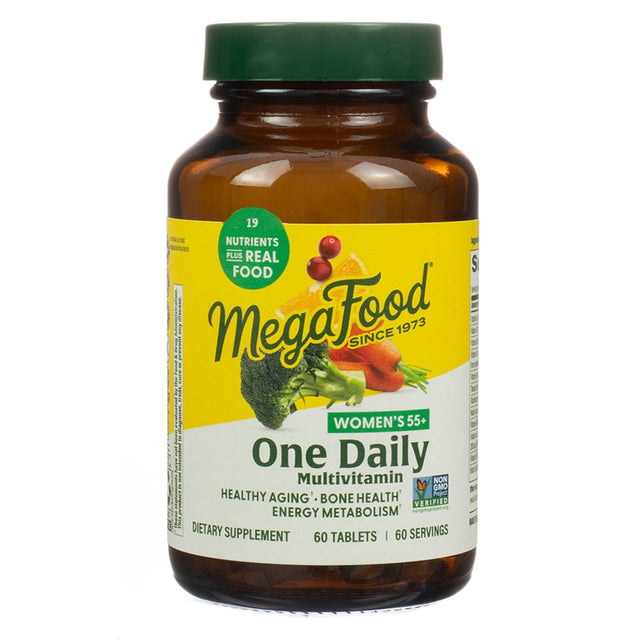 MegaFood Women's 55+ One Daily Multivitamin 60 tablets