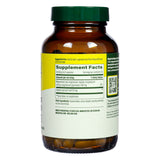 Back label of MegaFood Magnesium 300 mg 60 Capsules displaying supplement facts, including magnesium forms and spinach leaf content, along with suggested use and manufacturer information.