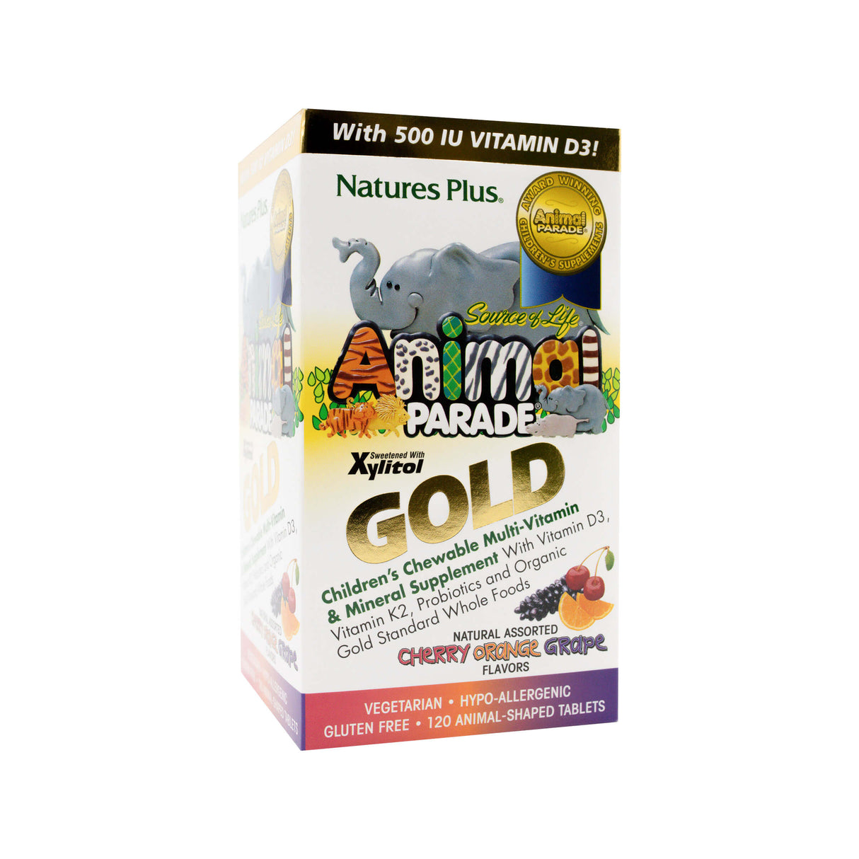 NaturesPlus Animal Parade Gold